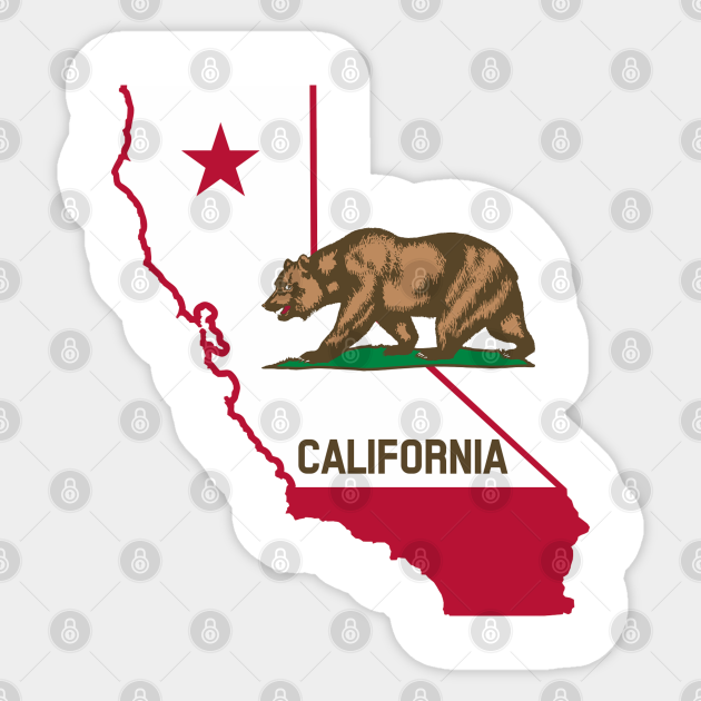 California Admission Day California Admission Day Sticker TeePublic